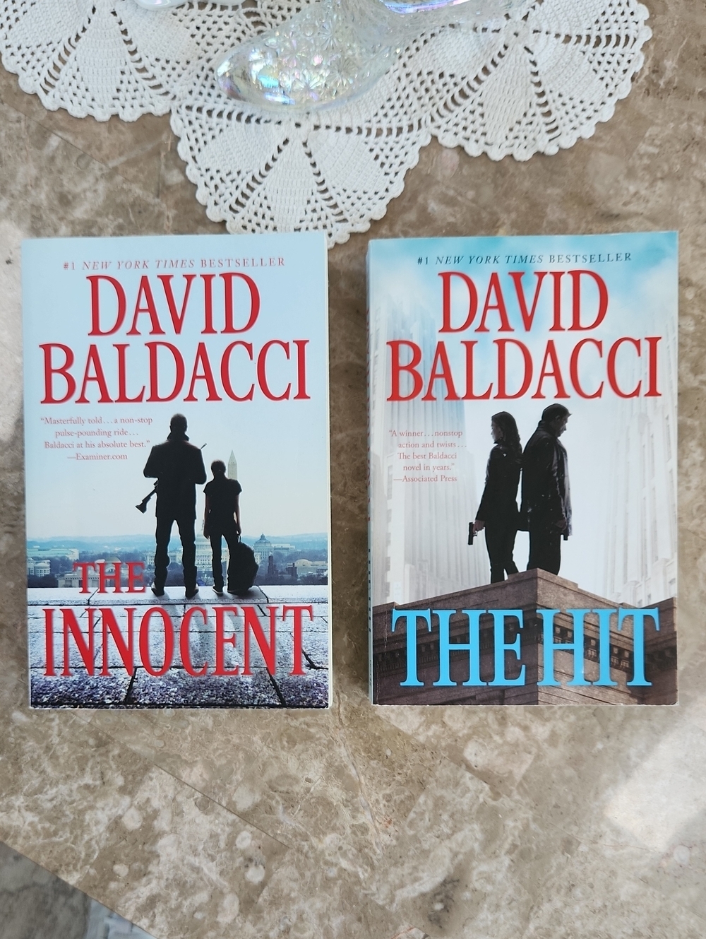 The Hit, The Innocent Paperback Books Vy David Baldacci